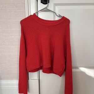 La Hearts Red Sweater